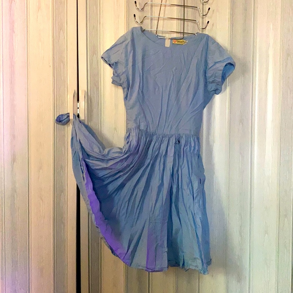 AMAZING FIND, Sky Blue, Hearts and Found Dress!